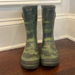 Joules youth rain boots, Big Kid size 4